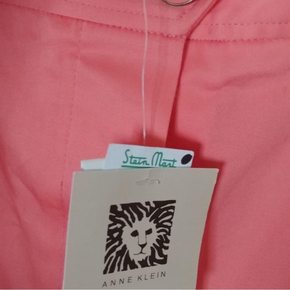 NWT Button-Front Coral Skirt by Anne Klein Design, Mid Knee Length - Picture 13 of 13